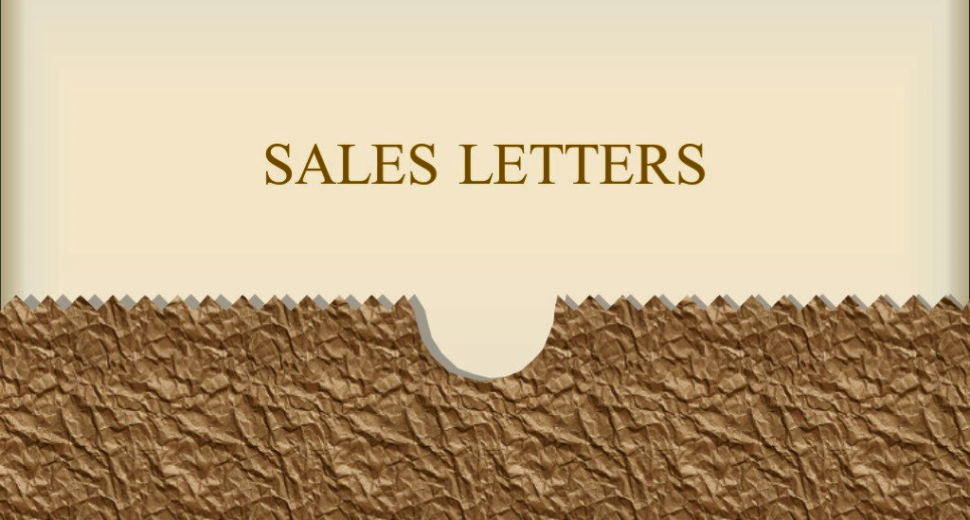 type of sales letter