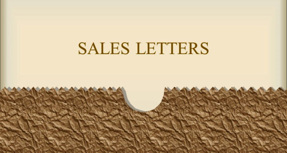 type of sales letter